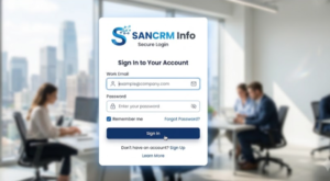 SANCRM Info Login: Step to Step Guide