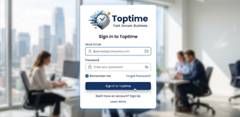 Toptime Login
